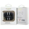 Guess GUAP2P4RPSK AirPods Pro 2          (2022/2023) cover czarny/black 4G Printed Stripes Charm